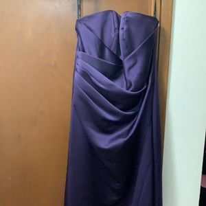 Alfred Angelo/David’s Bridal bridesmaid dress, long, size 12long